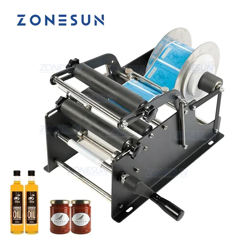 Label Applicator Manual - Mesin Pelabel Manual ZONESUN Dengan Pegangan