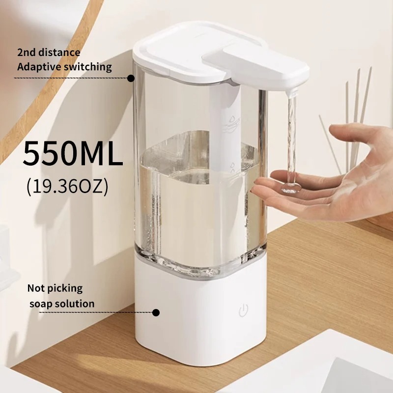 Label Dispenser Automatic - Dispenser Sabun Cair/Sampo Otomatis Sensor 490ml