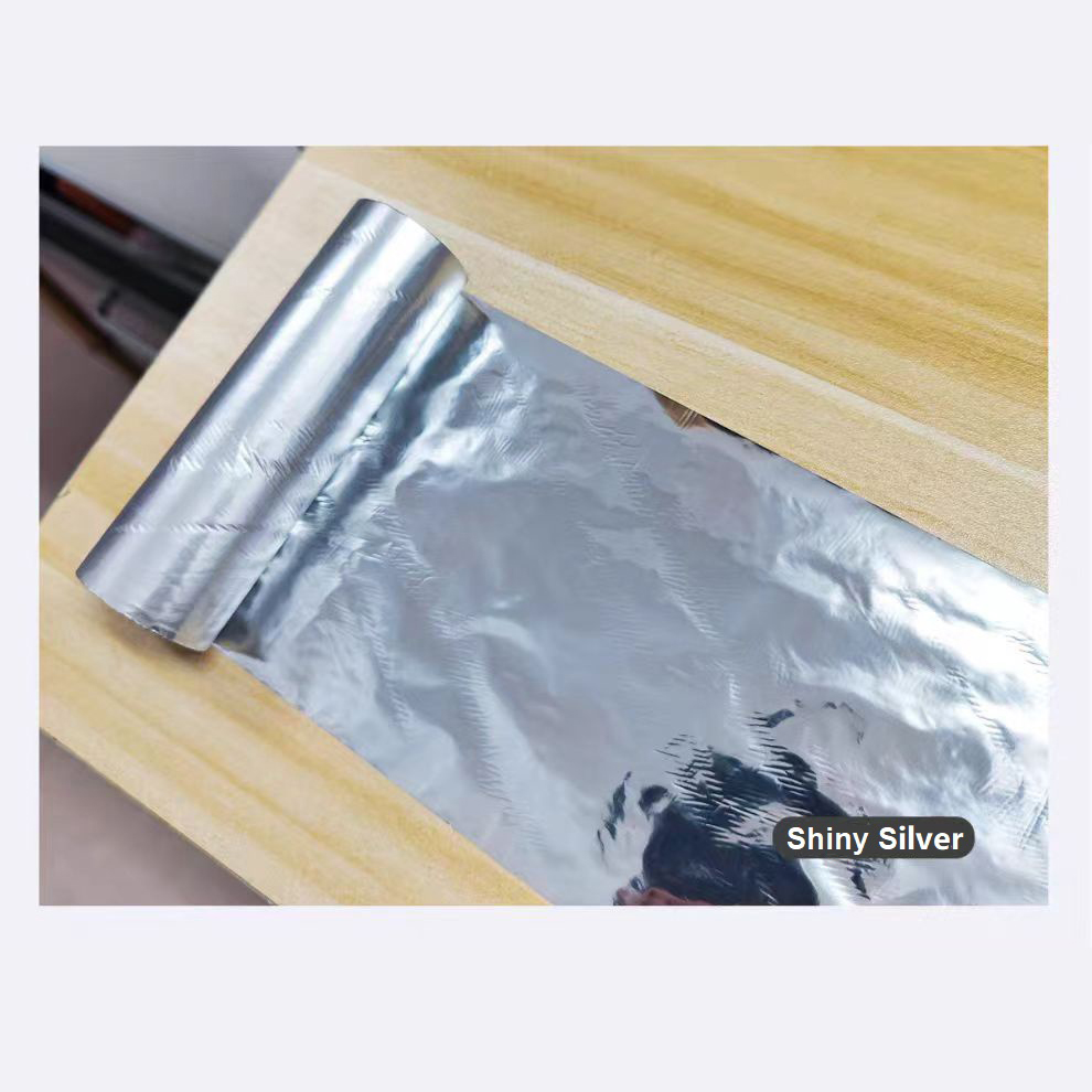 Thermal Transfer Ribbon 110Mm - Gulungan Pita Foil Perak 110mm Pita