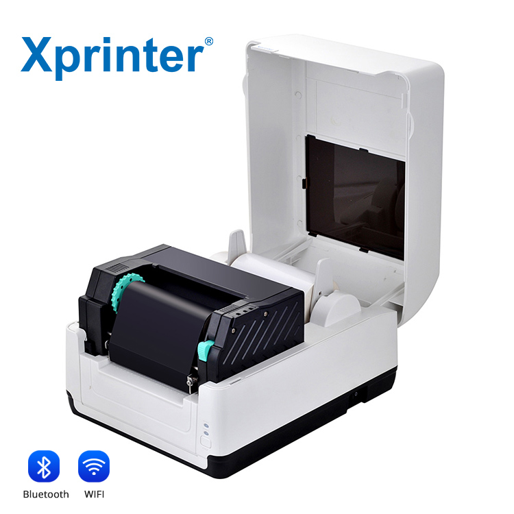 Thermal Label Printer 4 Inch 300Dpi - Printer Label Perekat Transfer Termal Pita