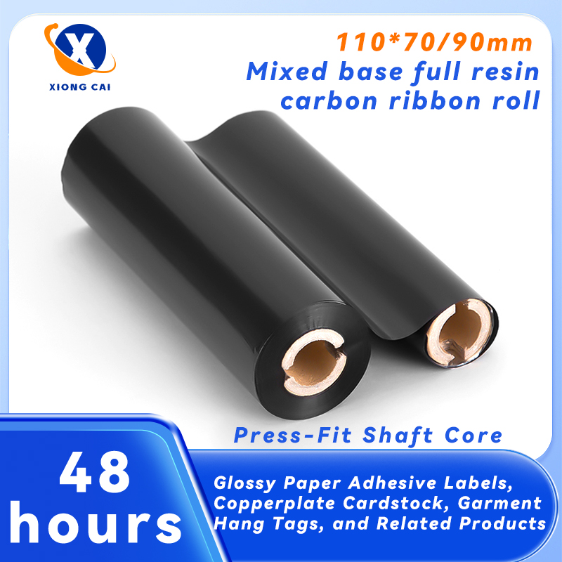 Thermal Transfer Ribbon 110Mm - Pita Lilin 110Mm X 90Meter/70Meter, 3/5/10