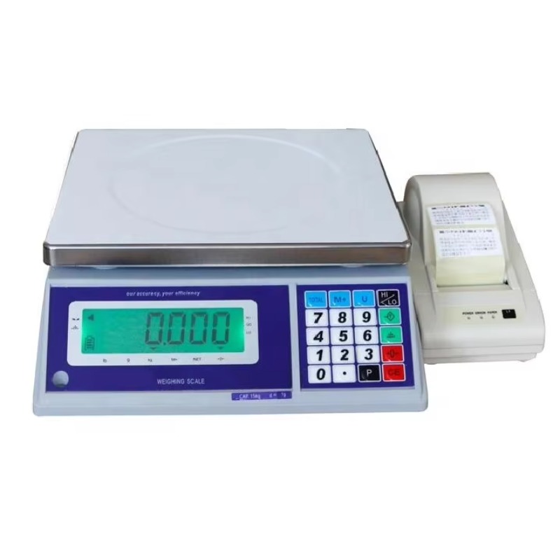 Weighing Scale Label Printer - Timbangan digital 30kg baru dengan printer