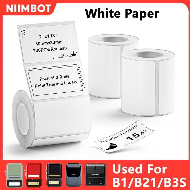 Label Applicator Manual - Niimbot B1 Printer Termal Portabel Mini