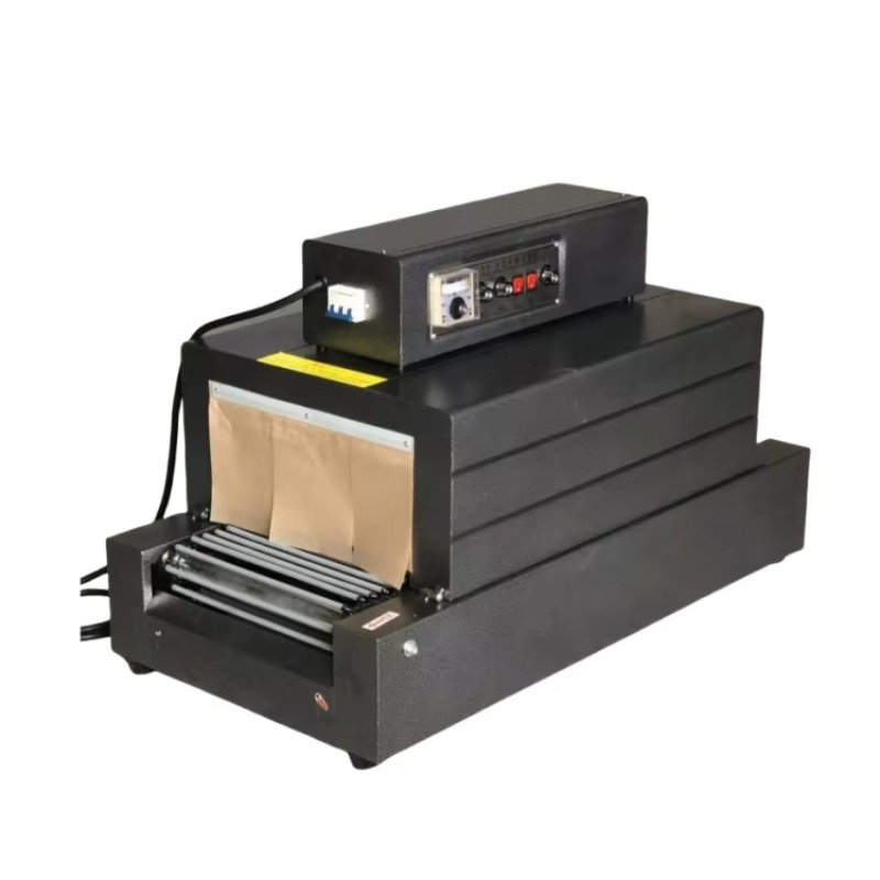 Shrink Wrap Machine Heat Tunnel - Mesin Pengemas Otomatis Plastik Botol dengan