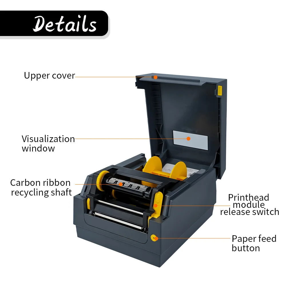 Thermal Transfer Ribbon 110Mm - Pita Transfer Termal Digital 110mm Tahan