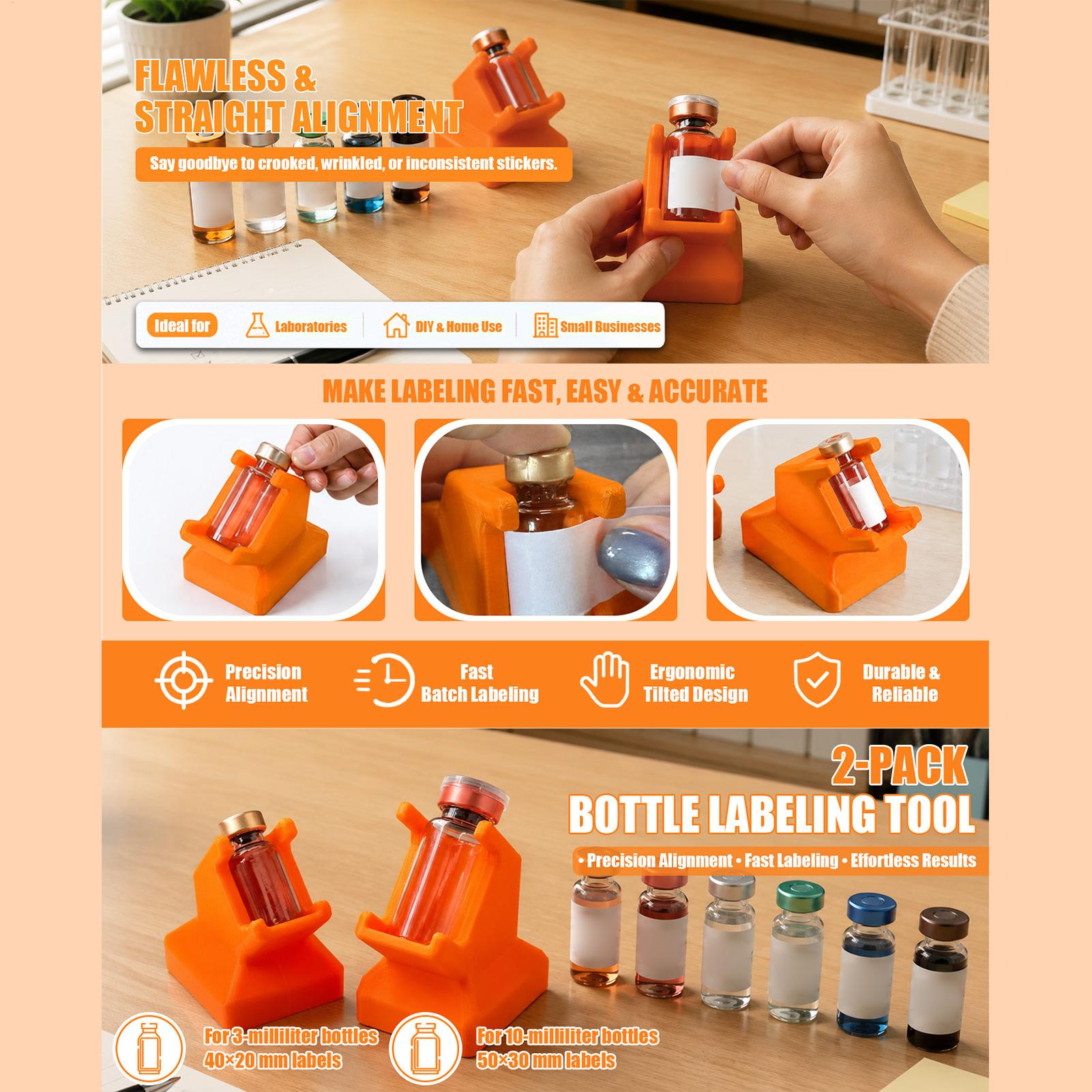 Alat Pelabel Vial Peptida 2 Bu - Label Applicator Manual ulasan dan harga
