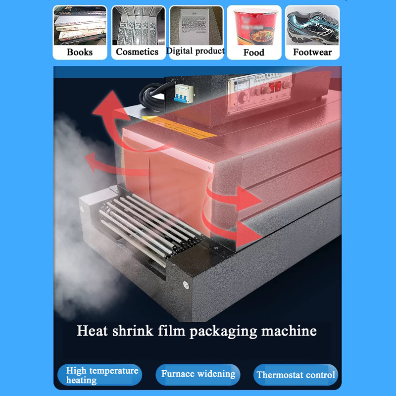 Mesin Pengemas Panas Terowonga - Shrink Wrap Machine Heat Tunnel ulasan dan harga