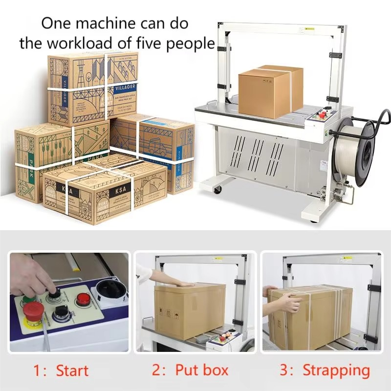 Mesin Pengemas Otomatis dengan - Strapping Machine Pp Band ulasan dan harga