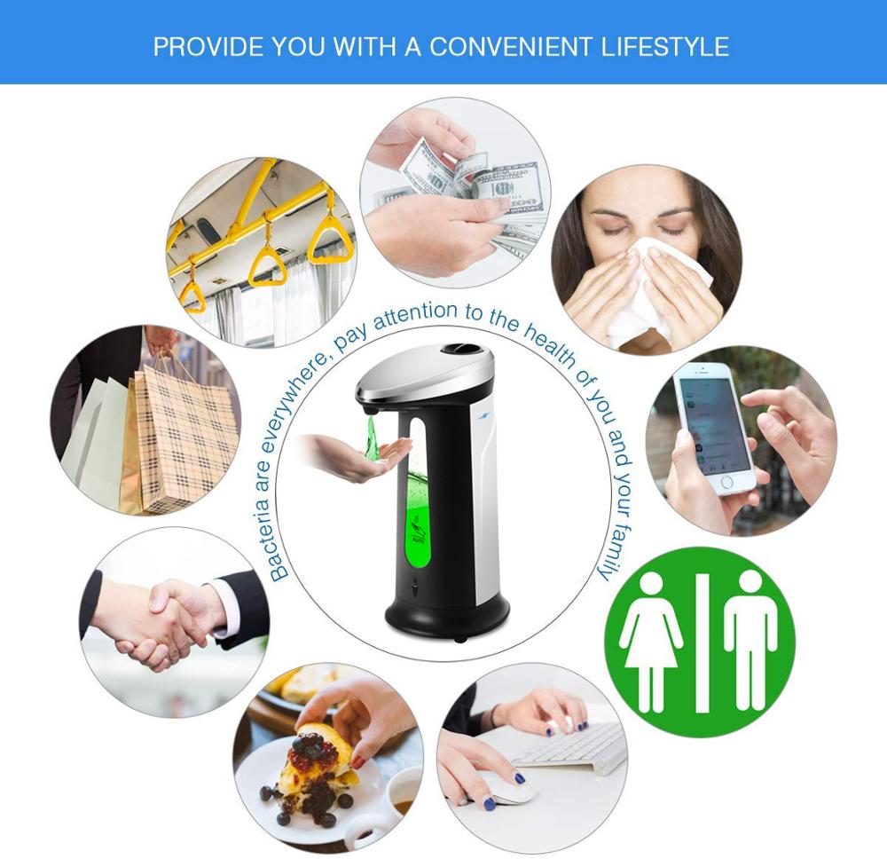 Dispenser Sabun Cair 400ml, Ot - Label Dispenser Automatic ulasan dan harga
