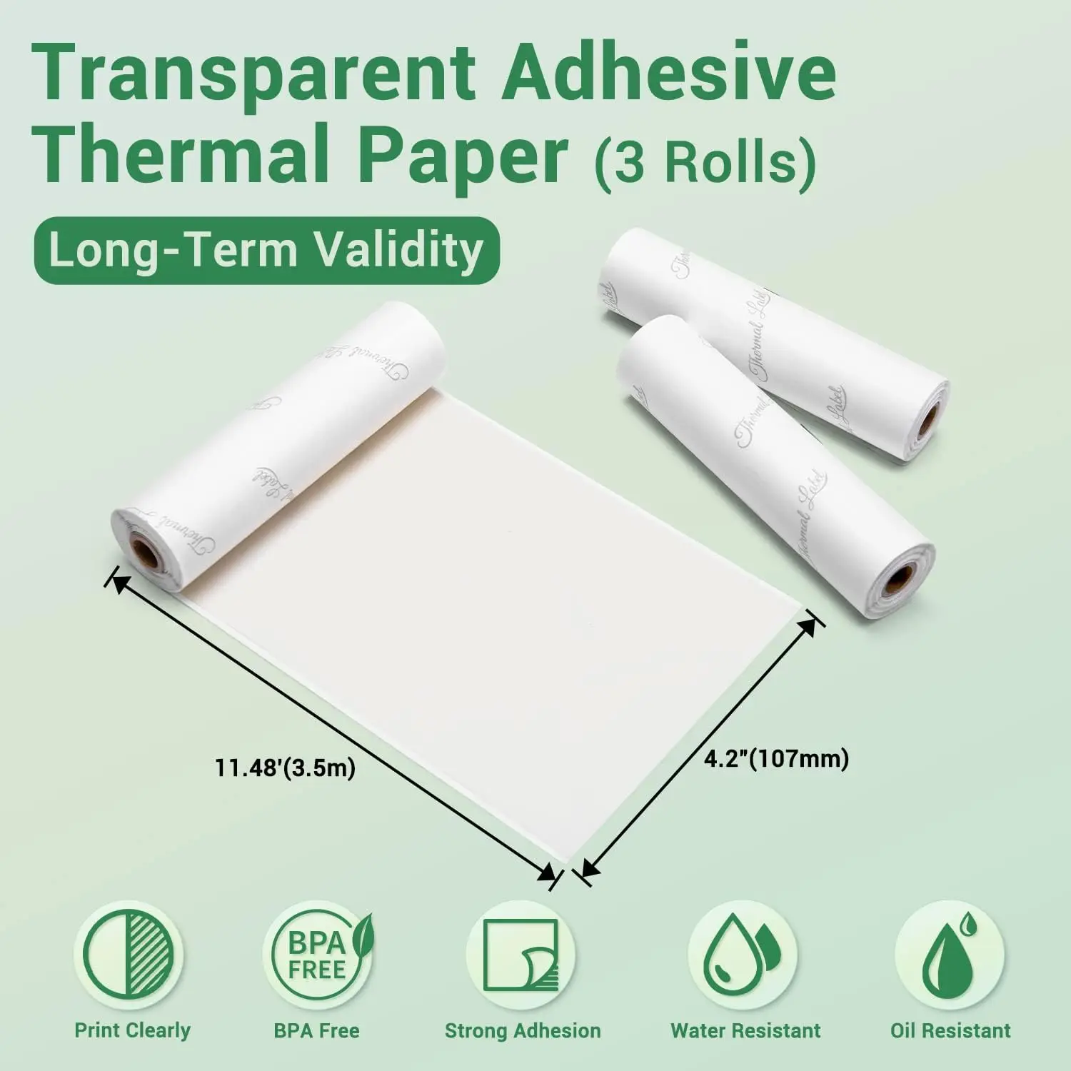 Phomemo kertas stiker termal p - Thermal Transfer Ribbon 110Mm ulasan dan harga