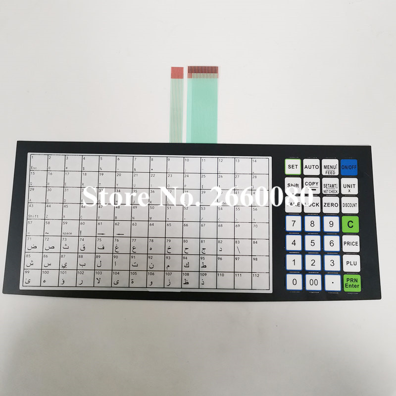5 Buah/Lot Keyboard RLS1000 Ba - Weighing Scale Label Printer ulasan dan harga