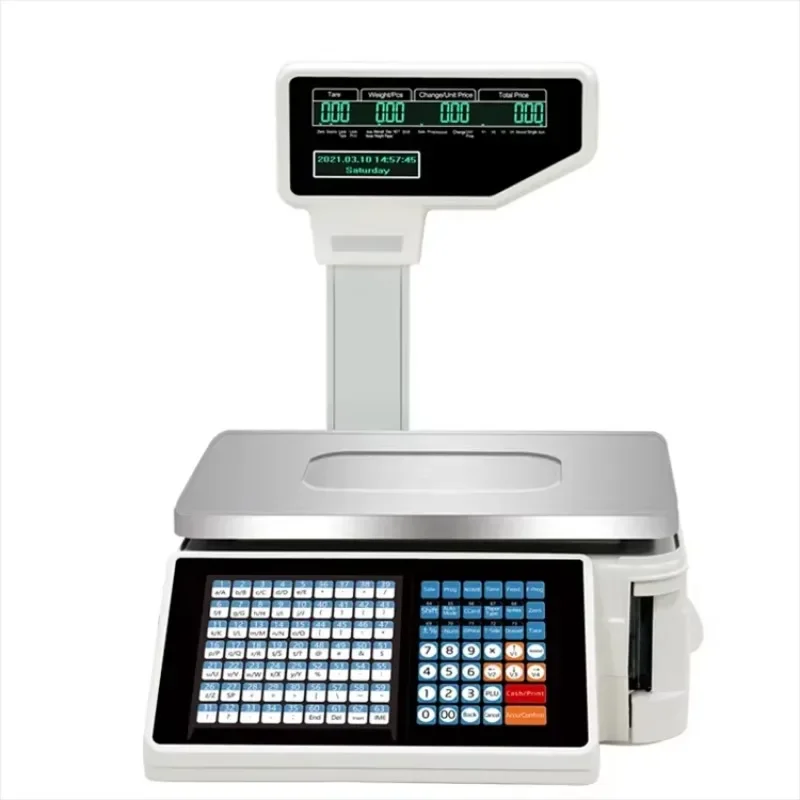 Timbangan Supermarket Elektron - Weighing Scale Label Printer ulasan dan harga