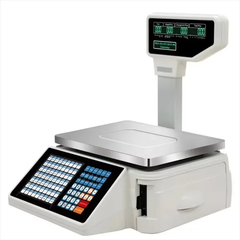 Timbangan Supermarket Elektron - Weighing Scale Label Printer ulasan dan harga