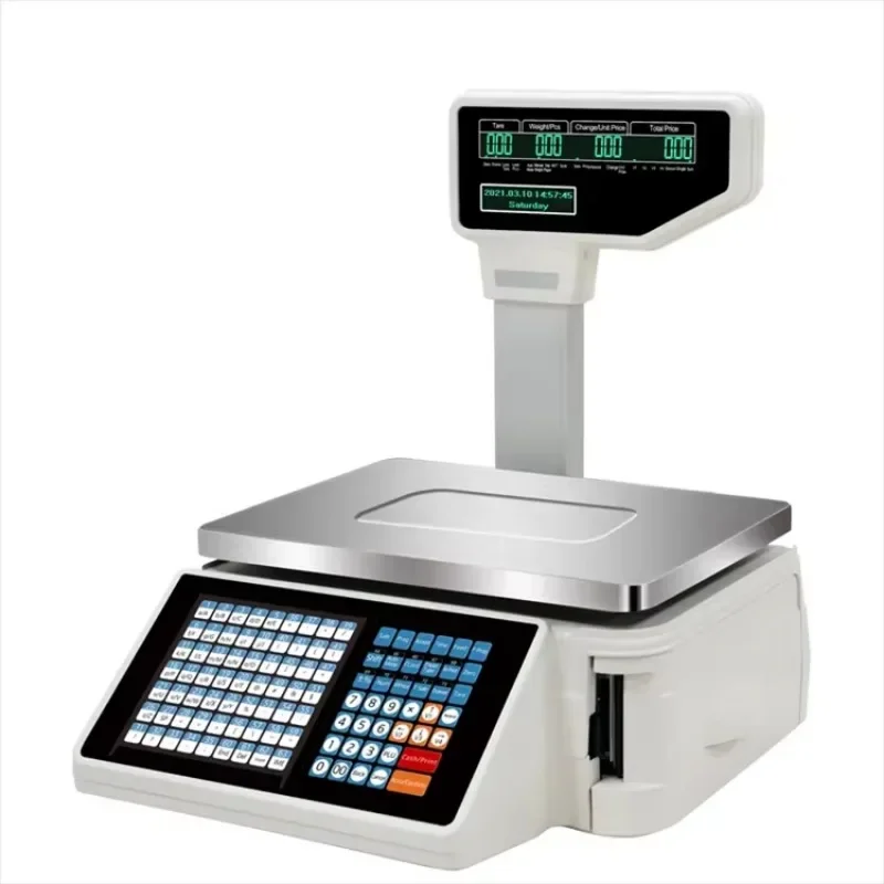 Timbangan Supermarket Elektron - Weighing Scale Label Printer ulasan dan harga