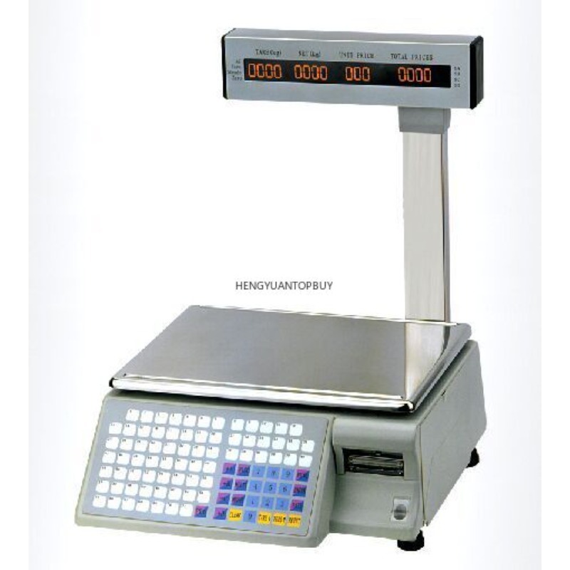 Timbangan Printer Label Barcod - Weighing Scale Label Printer ulasan dan harga