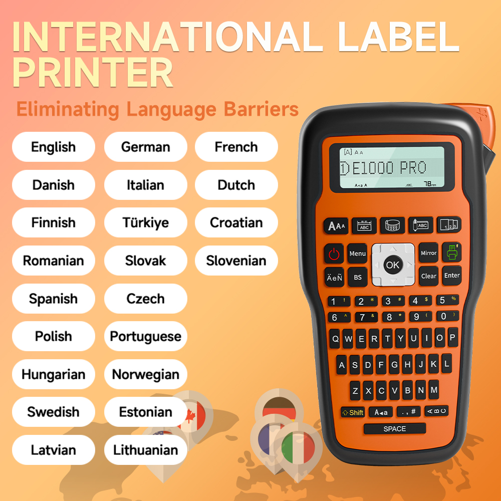 E1000 PRO Printer Pembuat Labe - Barcode Label Printer Industrial ulasan dan harga