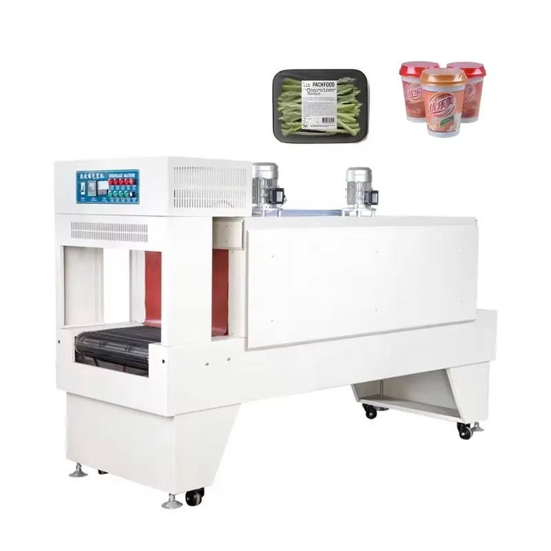 Mesin Pengemas Plastik PE POF  - Shrink Wrap Machine Heat Tunnel ulasan dan harga