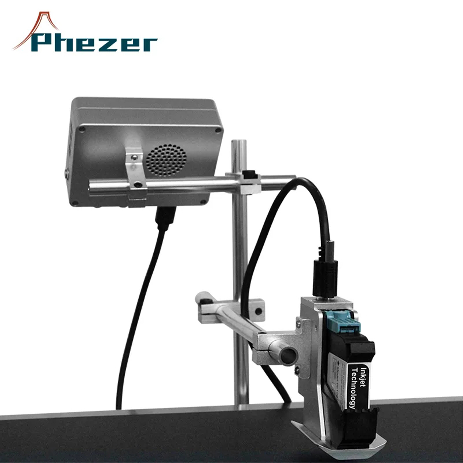 Phezer QR Bar Kode Batch Nomor - Barcode Label Printer Industrial ulasan dan harga