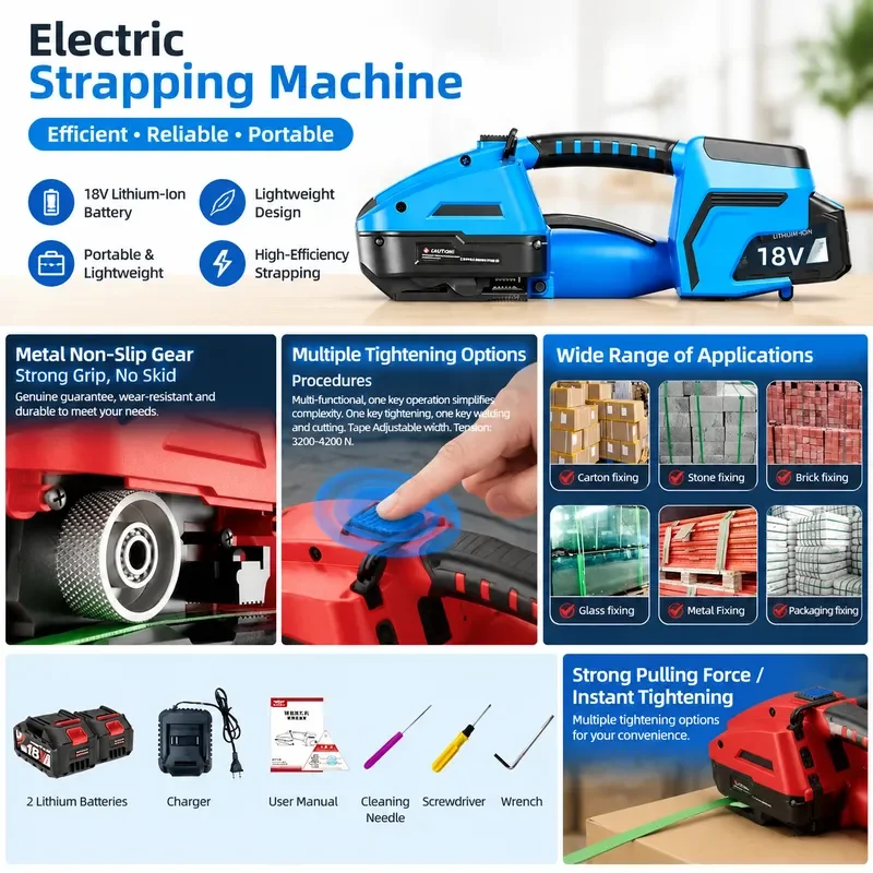 Mesin Pengikat Elektrik Portab - Strapping Machine Pp Band ulasan dan harga