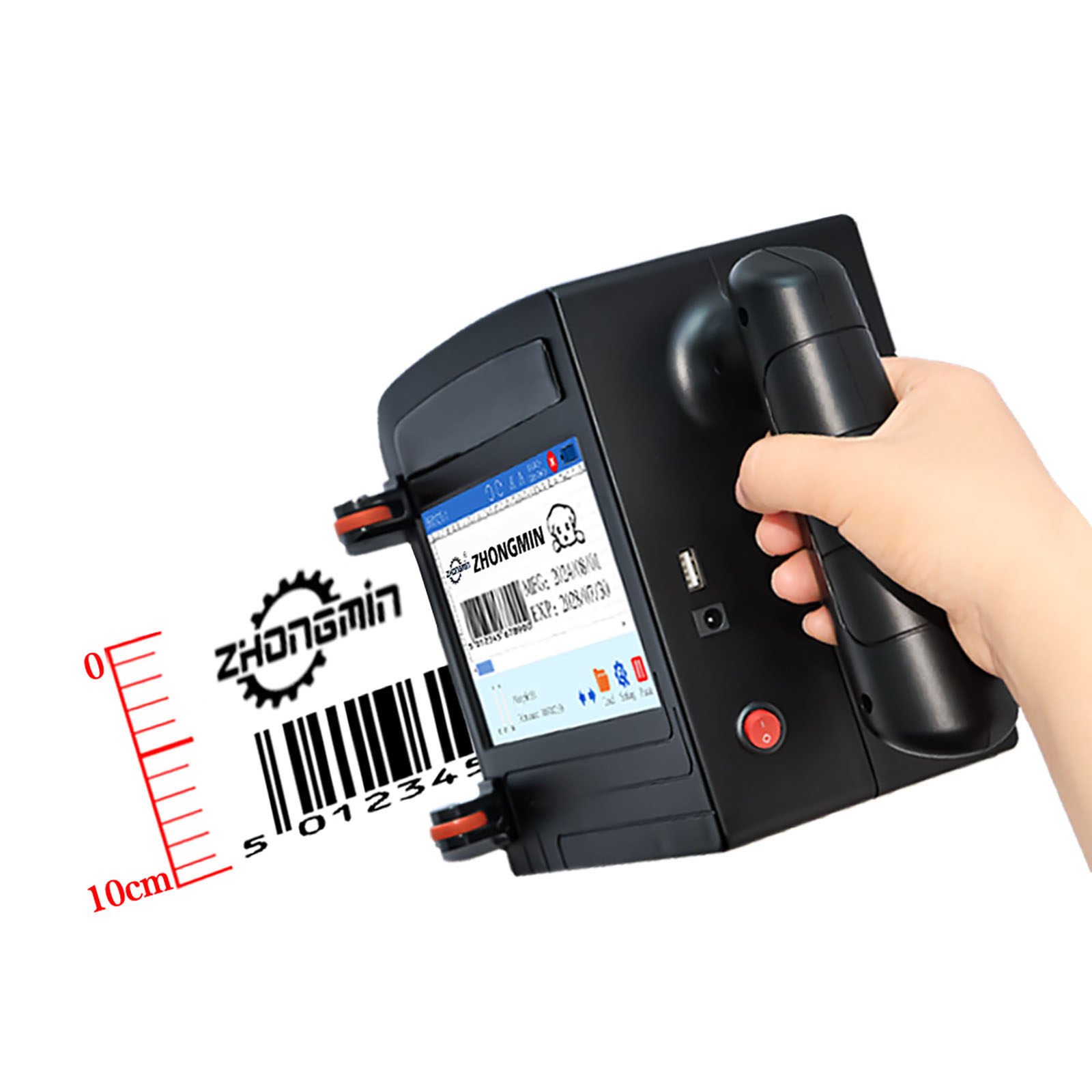 ZM-C100, Printer Inkjet Portab - Coding Machine Date Printer Inkjet ulasan dan harga