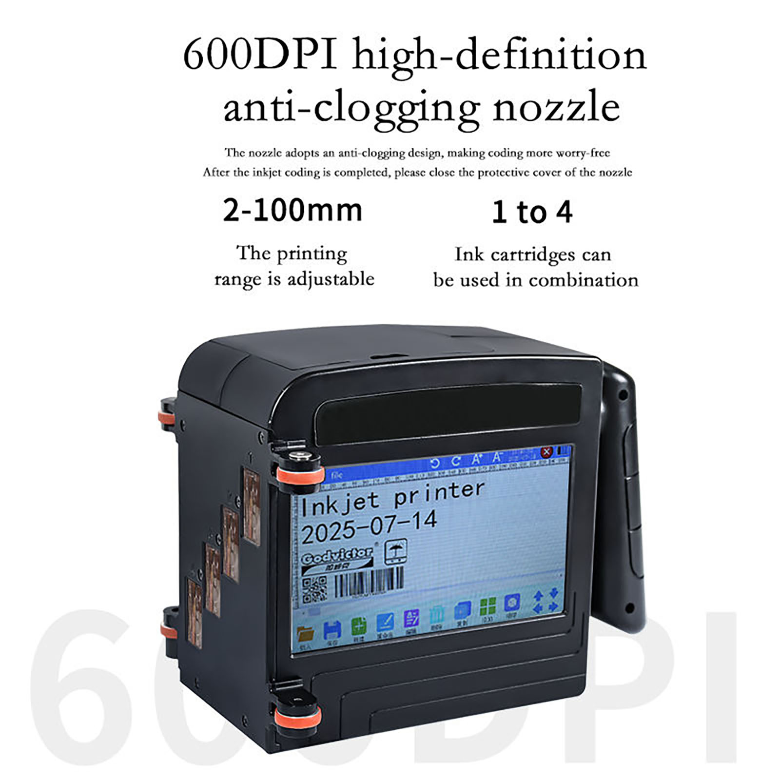 ZM-C100, Printer Inkjet Portab - Coding Machine Date Printer Inkjet ulasan dan harga