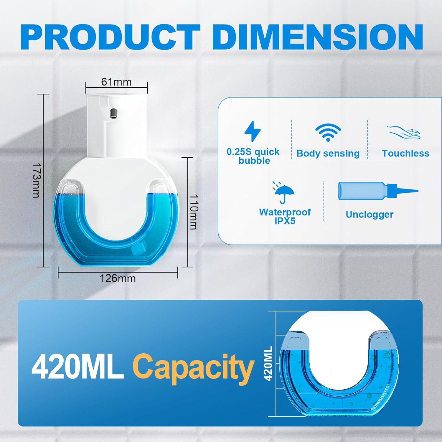 Dispenser Sabun Cair/Busa Otom - Label Dispenser Automatic ulasan dan harga