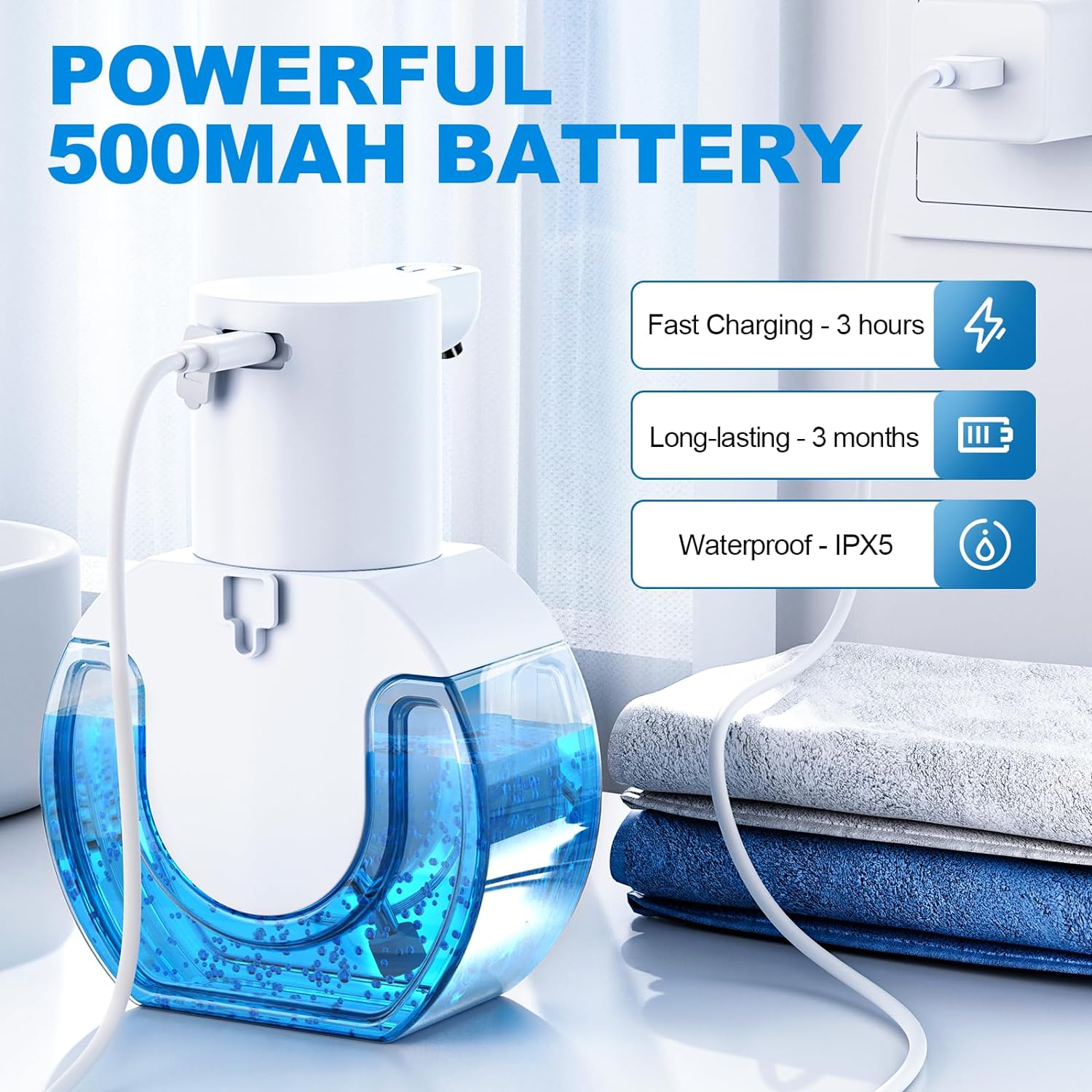 Dispenser Sabun Cair/Busa Otom - Label Dispenser Automatic ulasan dan harga
