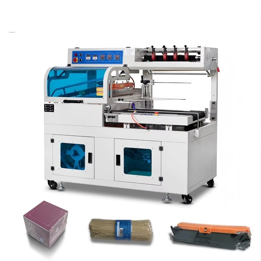 Mesin Pembungkus Otomatis Semi - Shrink Wrap Machine Heat Tunnel ulasan dan harga