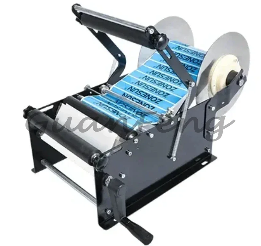 Mesin Pelabel Botol Bulat deng - Label Applicator Manual ulasan dan harga