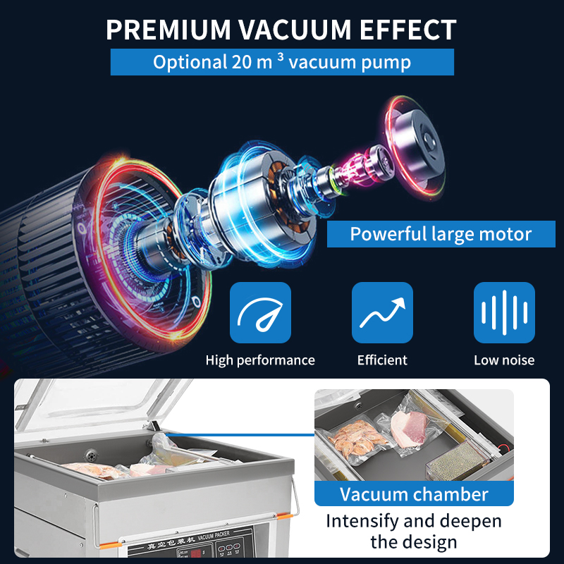 DZ-500 Mesin Pengemas Vakum Ma - Vacuum Sealer Chamber Commercial ulasan dan harga