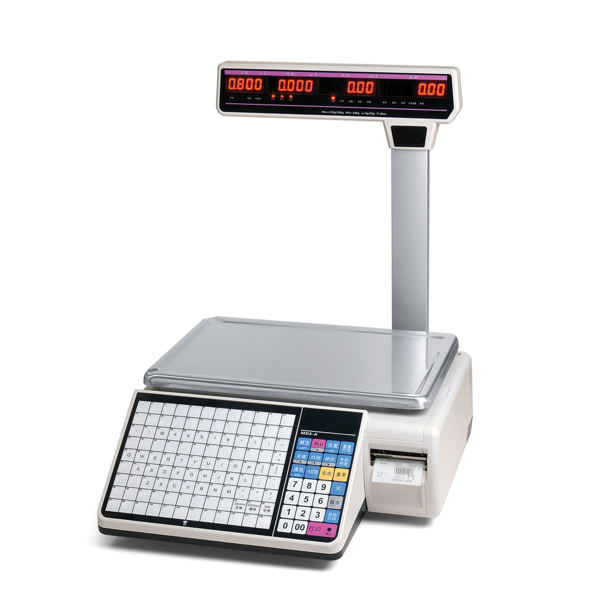 Timbangan Elektronik 30KG deng - Weighing Scale Label Printer ulasan dan harga
