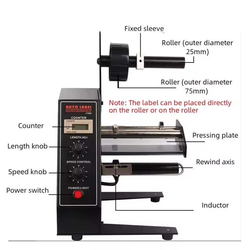 Mesin Pemisah Stiker Otomatis  - Label Dispenser Automatic ulasan dan harga