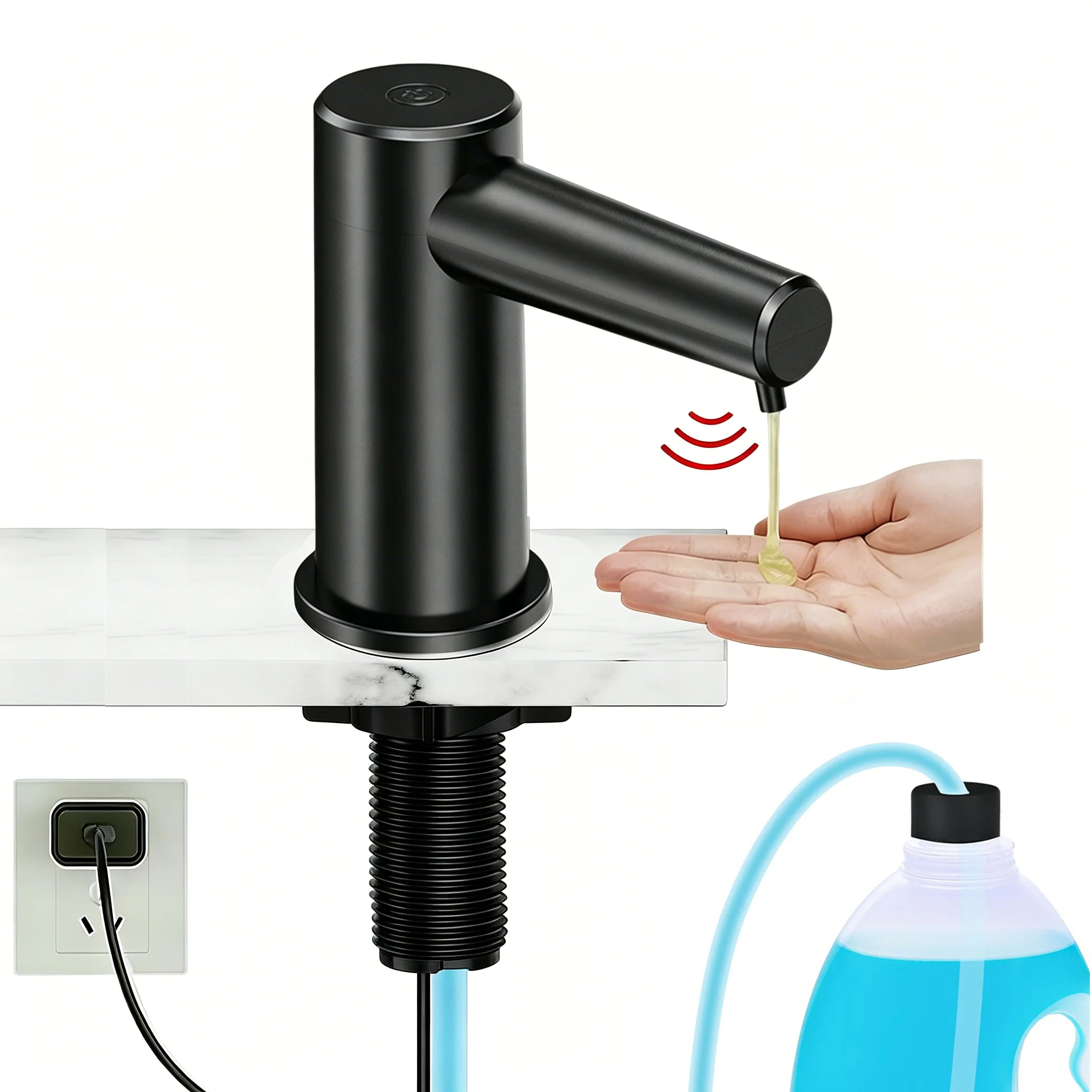 Dispenser Sabun Otomatis Tanpa - Label Dispenser Automatic ulasan dan harga