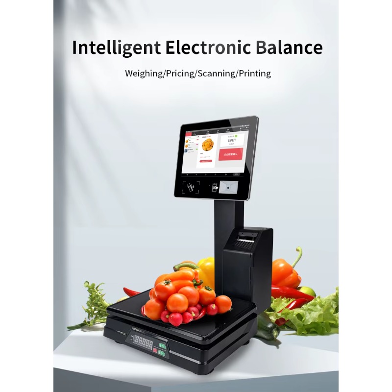 Timbangan Kasir Digital 15kg 3 - Weighing Scale Label Printer ulasan dan harga