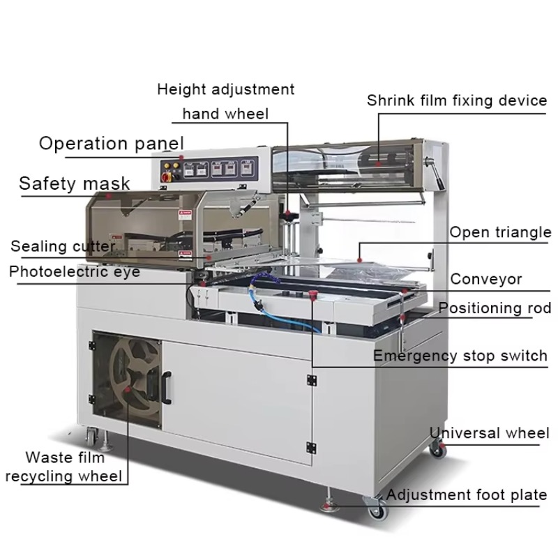Mesin Pengemas Shrink Wrap Hea - Shrink Wrap Machine Heat Tunnel ulasan dan harga
